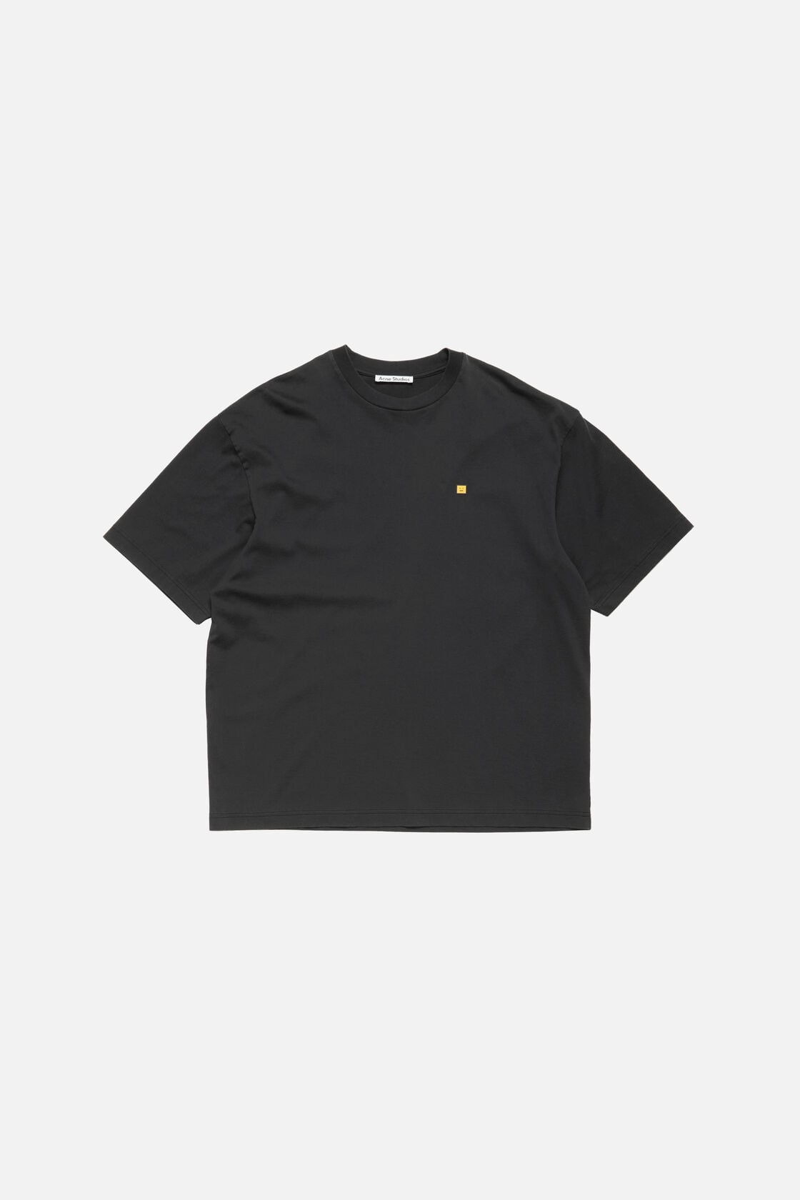 Acne Studios Logo t-shirt - relaxed fit - Faded black