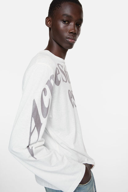 Acne Studios Relaxed graphic t-shirt - Off white
