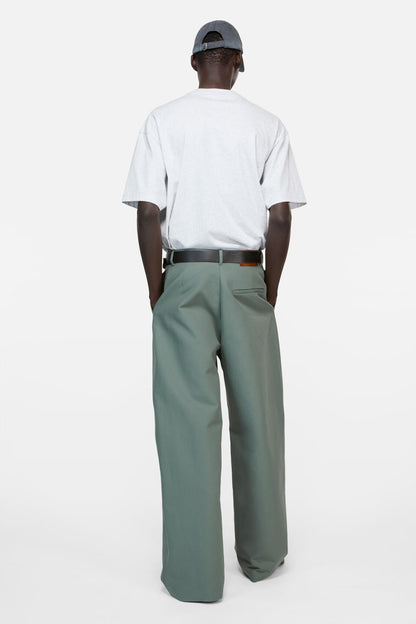 Acne Studios Bow logo t-shirt - Pale Grey Melange