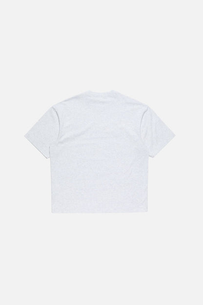Acne Studios Bow logo t-shirt - Pale Grey Melange