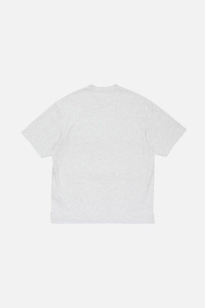 Acne Studios Logo t-shirt - Relaxed fit - Pale Grey Melange