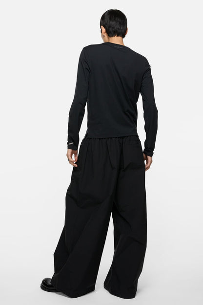 Acne Studios Long sleeve t-shirt - regular fit - Black