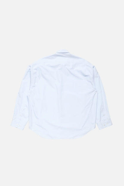 Acne Studios Button-up shirt with logo - Ice blue