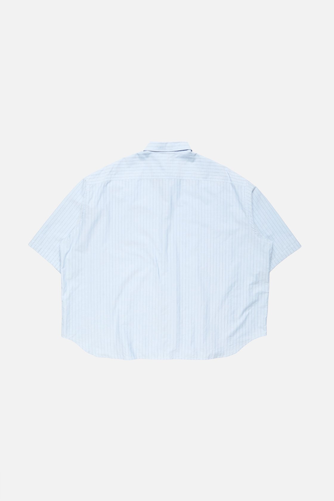 Acne Studios Striped poplin shirt - Baby blue