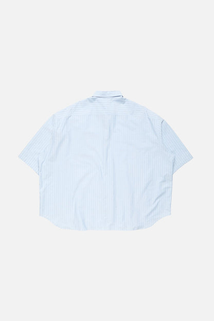 Acne Studios Striped poplin shirt - Baby blue