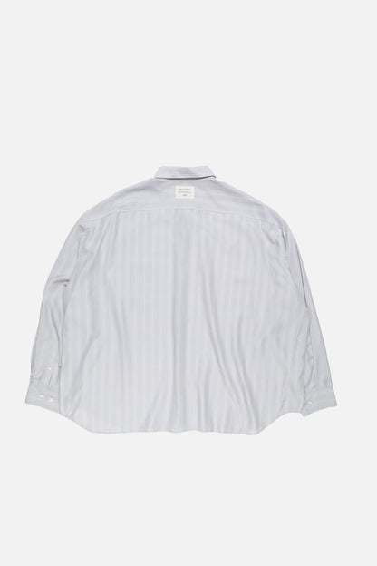 Acne Studios Striped button-up shirt - Grey/multi