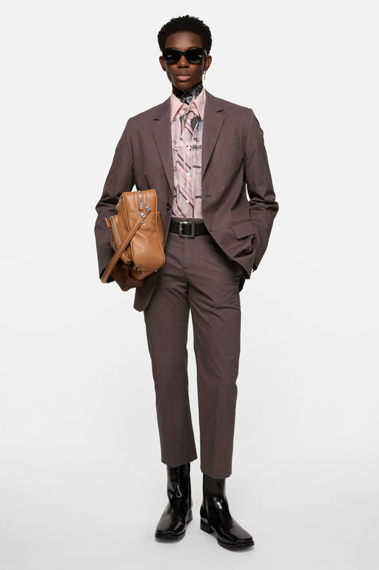 Acne Studios Single-breasted suit jacket - Faded purple