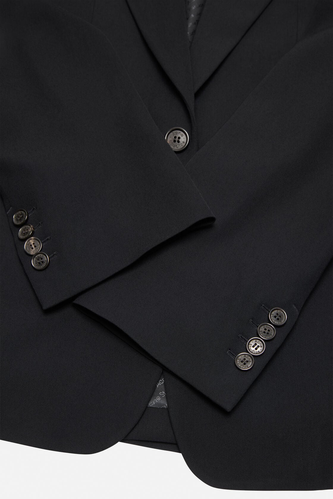 Acne Studios Fitted suit jacket - Black