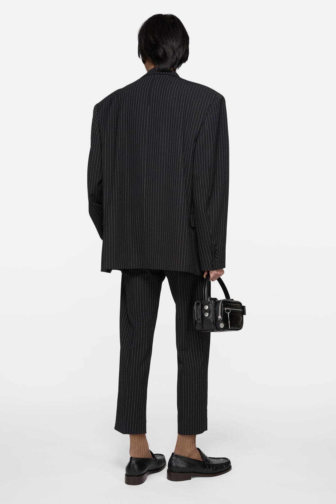Acne Studios Double-breasted suit jacket - Navy/white