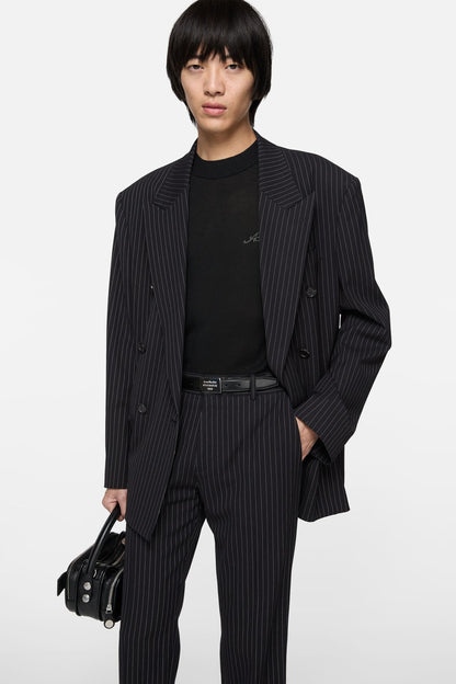 Acne Studios Double-breasted suit jacket - Navy/white