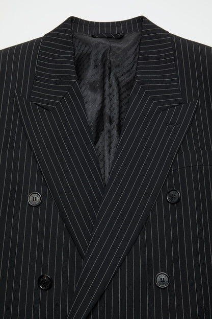 Acne Studios Double-breasted suit jacket - Navy/white