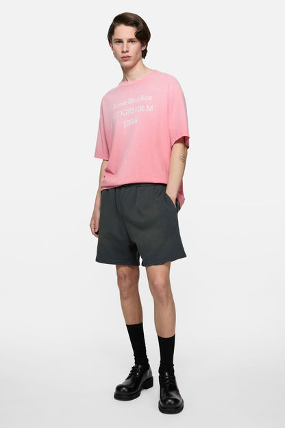 Acne Studios Vintage fleece shorts - Faded black