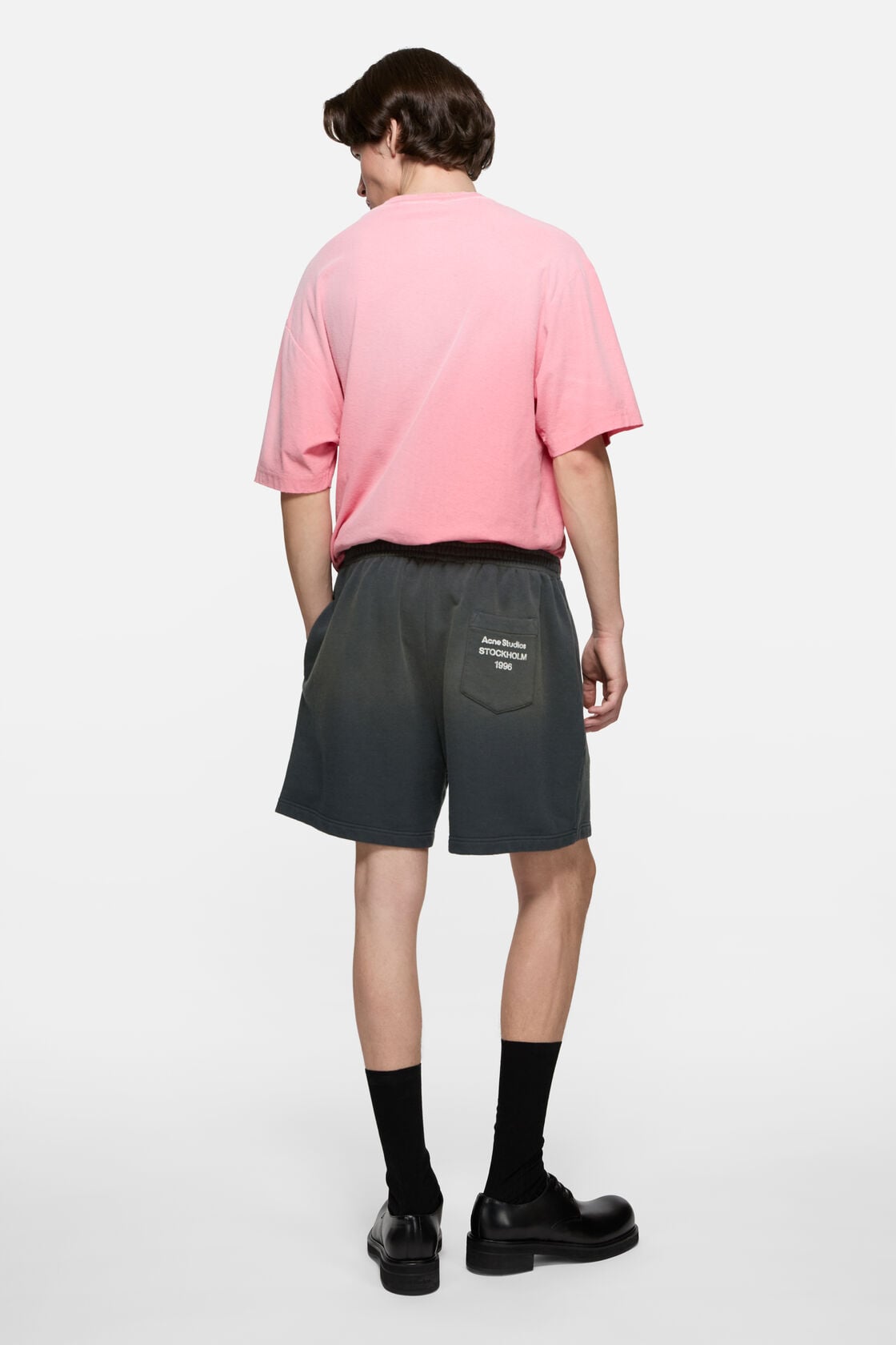 Acne Studios Vintage fleece shorts - Faded black
