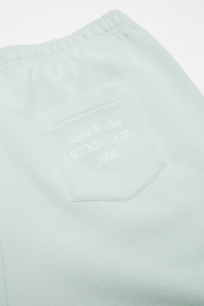 Acne Studios Vintage fleece shorts - Pale mint