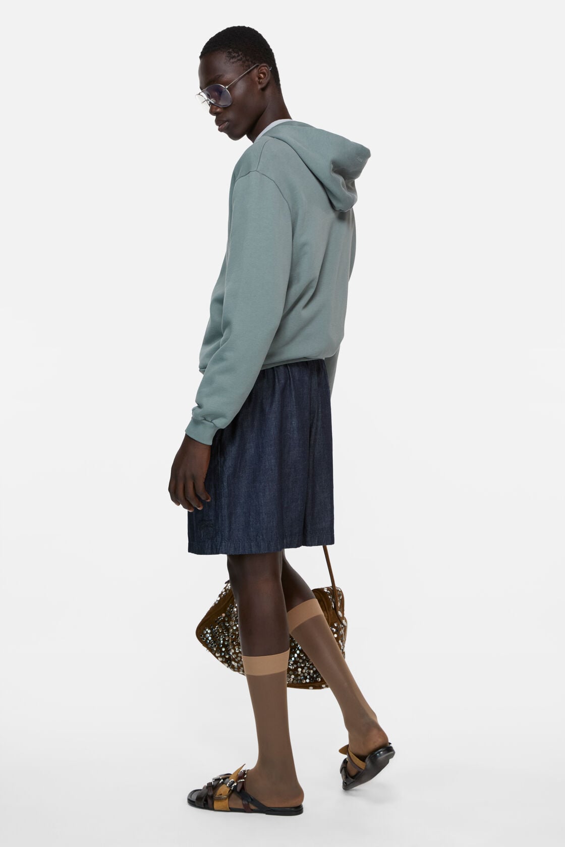 Acne Studios Casual denim shorts - Mid blue