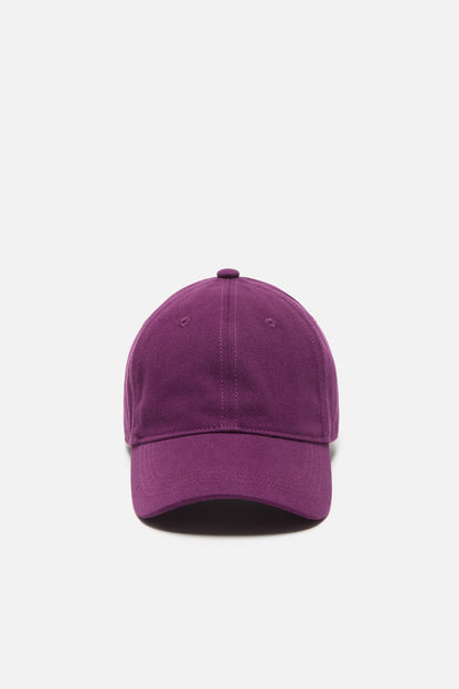 Acne Studios Twill logo cap - Berry purple