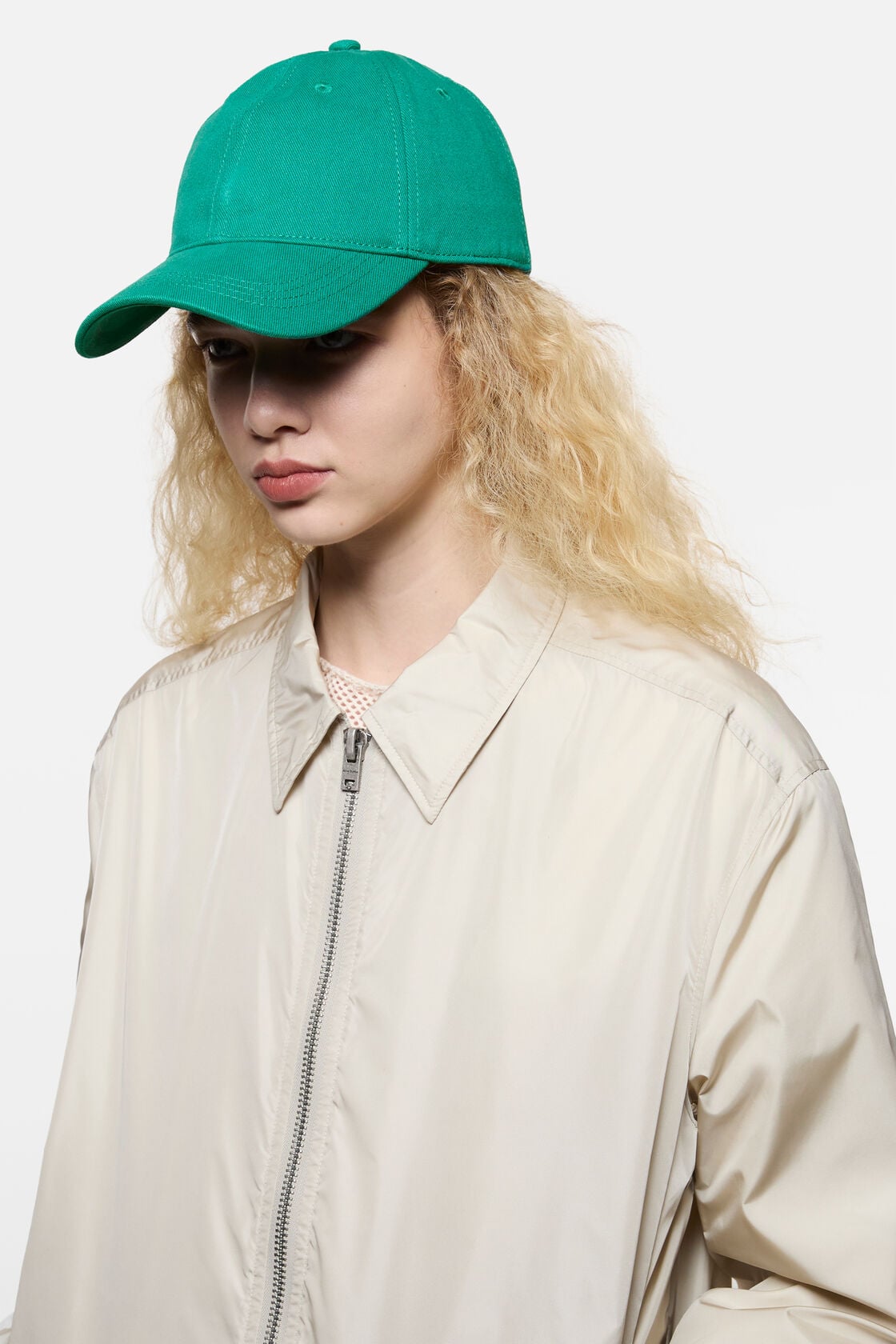 Acne Studios Twill logo cap - Sea green