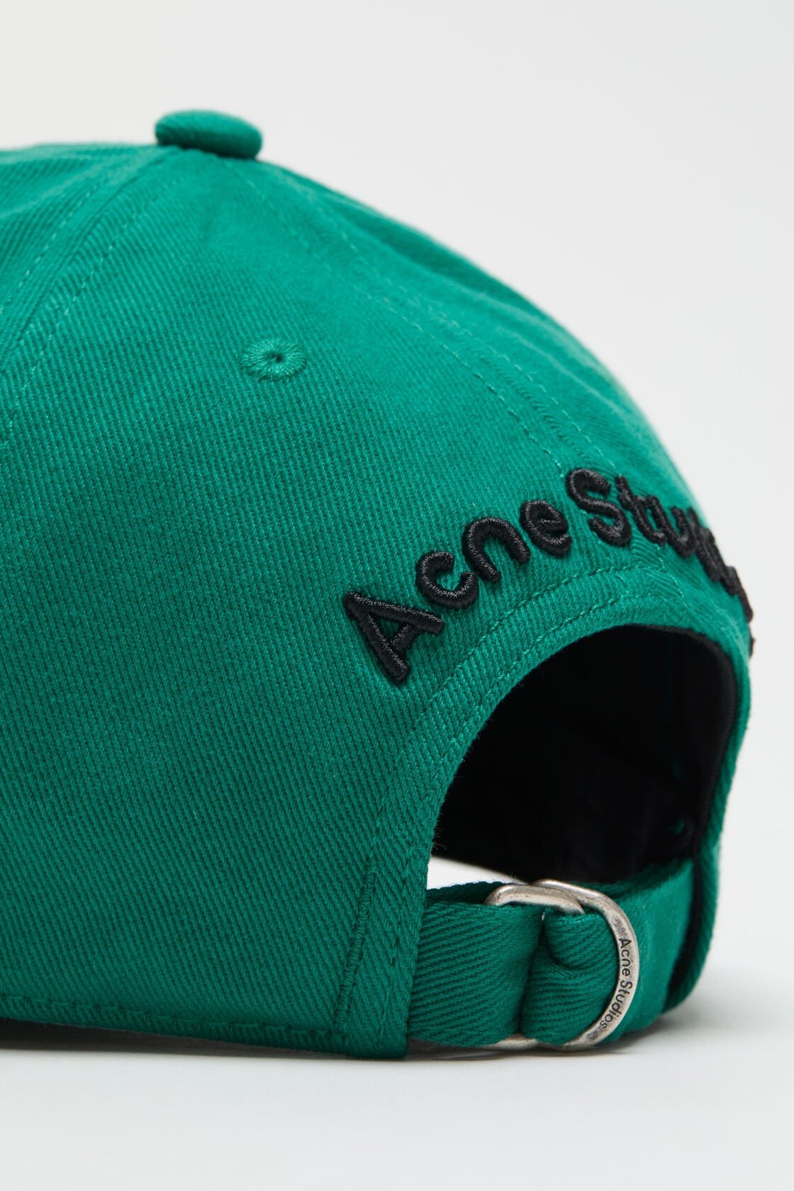 Acne Studios Twill logo cap - Sea green