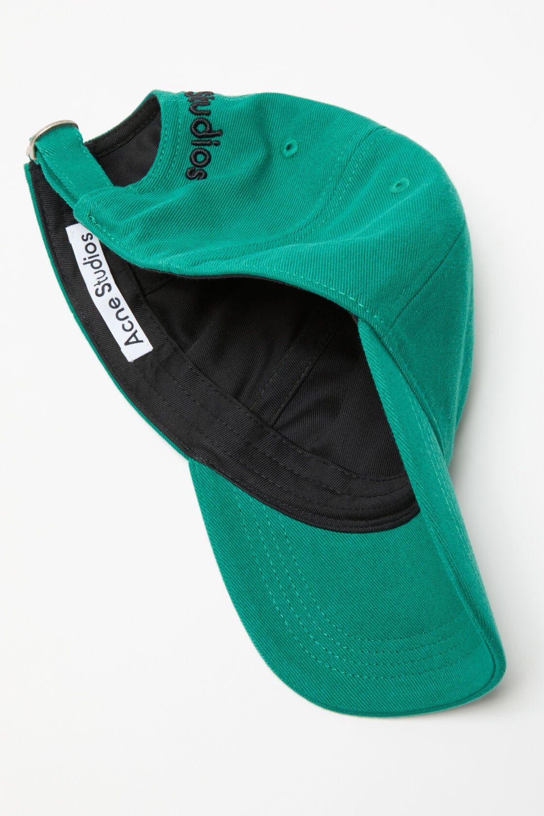 Acne Studios Twill logo cap - Sea green