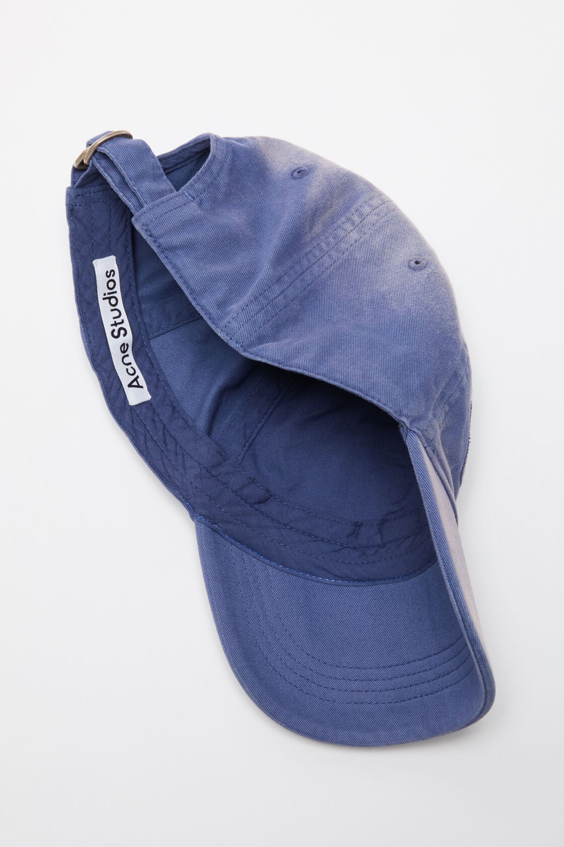 Acne Studios Screenprint baseball cap - Navy
