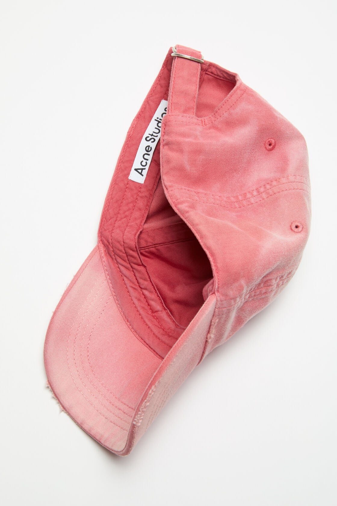 Acne Studios Sprayed logo cap - Red
