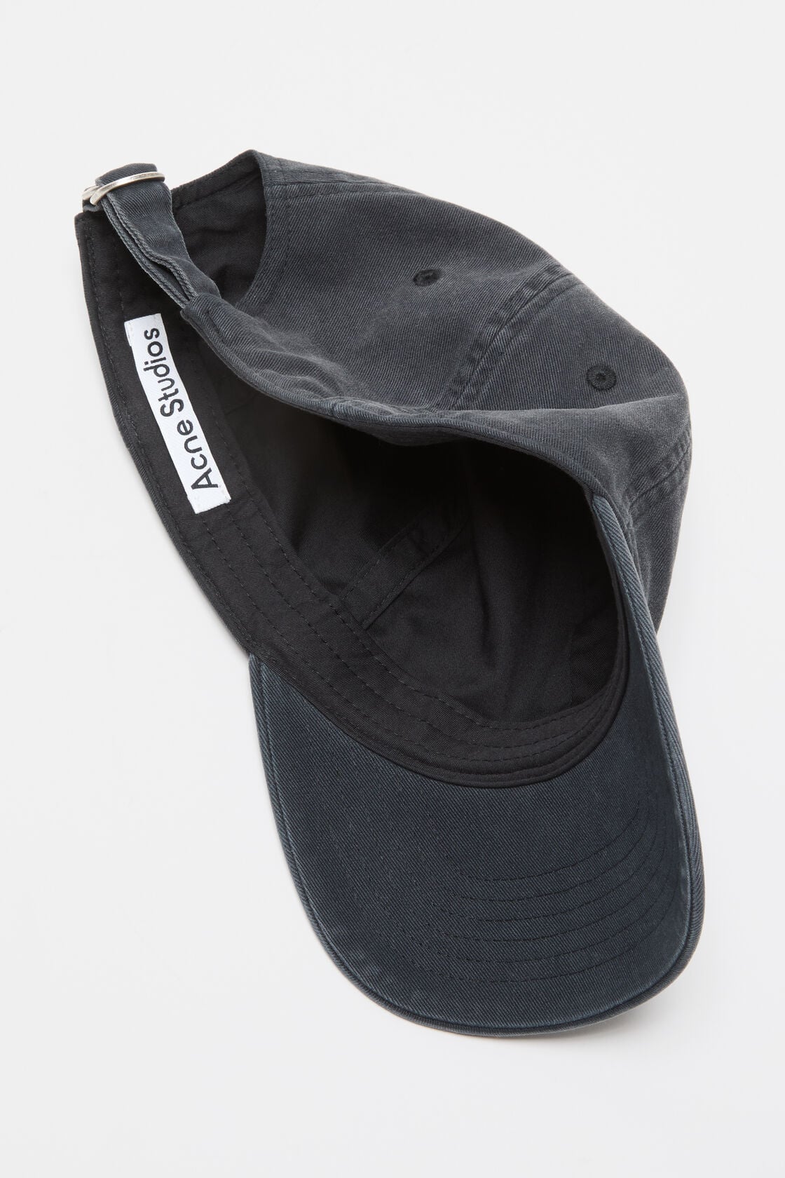 Acne Studios FACE STUD CAP - Black