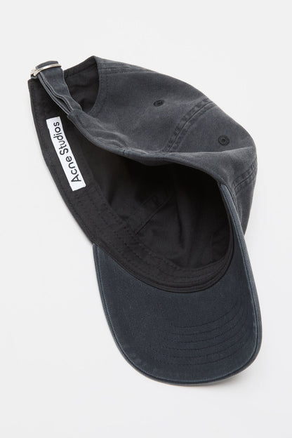 Acne Studios FACE STUD CAP - Black