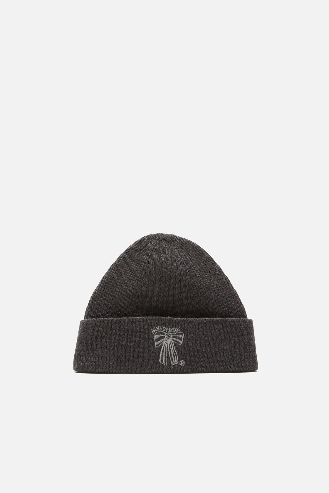 Acne Studios Merino wool beanie - Anthracite grey