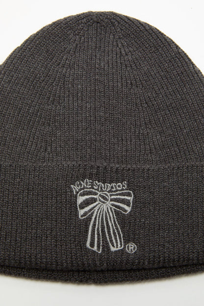 Acne Studios Merino wool beanie - Anthracite grey
