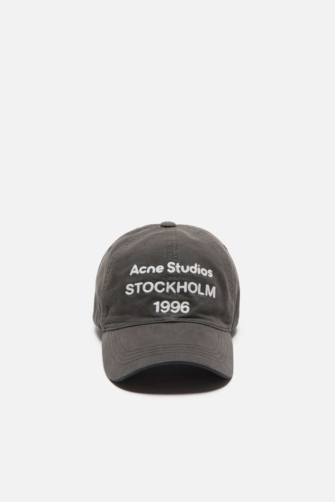 Acne Studios Logo cap - Faded black