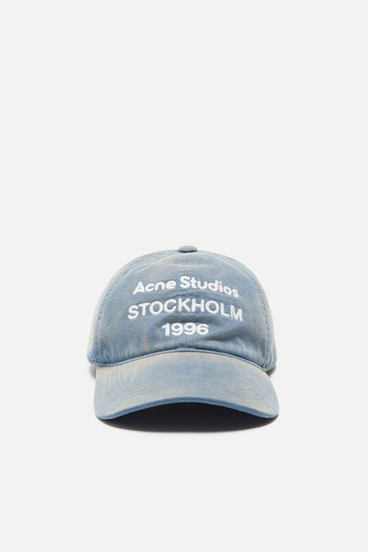 Acne Studios Logo cap - Deep blue