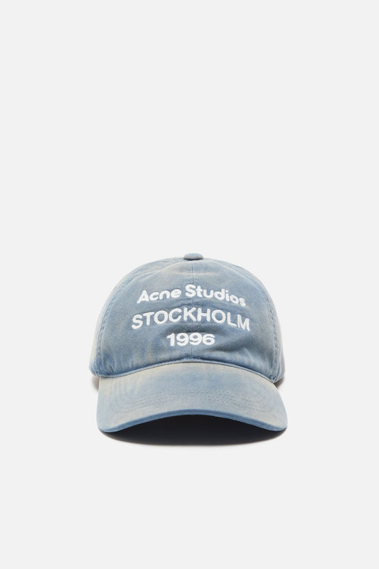 Acne Studios Logo cap - Deep blue