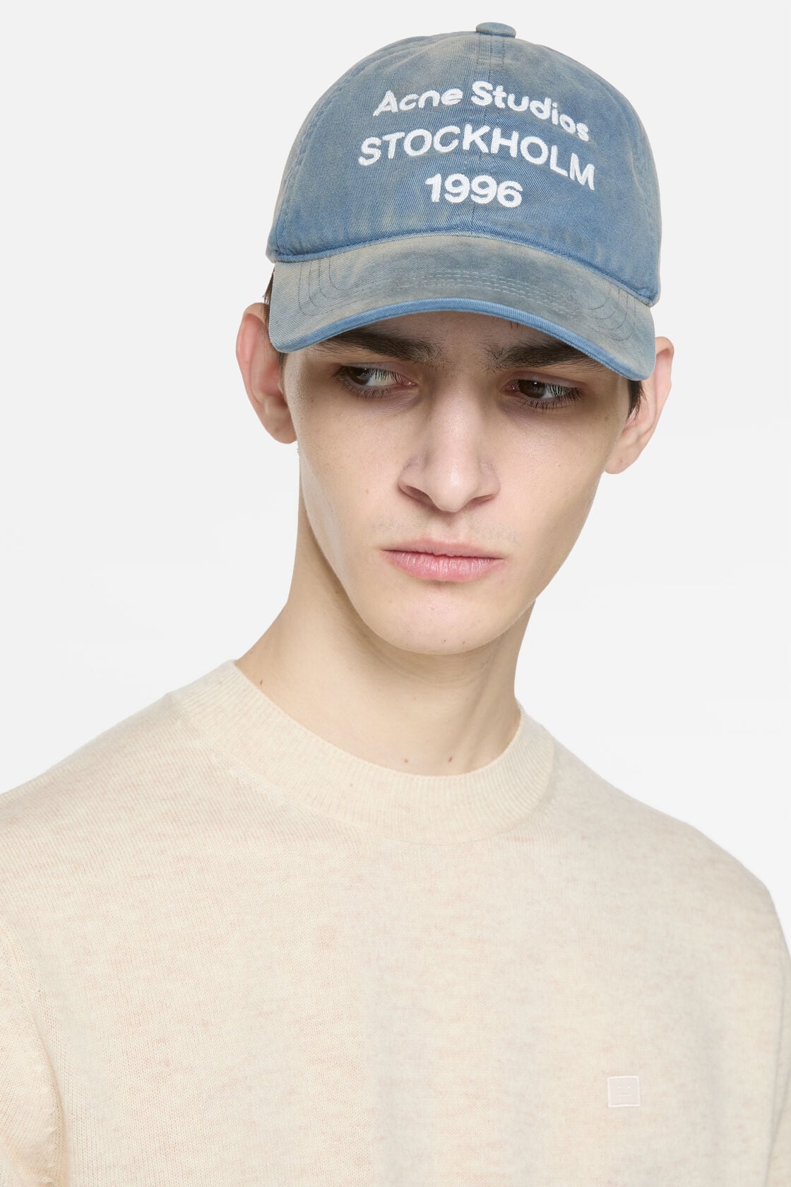 Acne Studios Logo cap - Deep blue