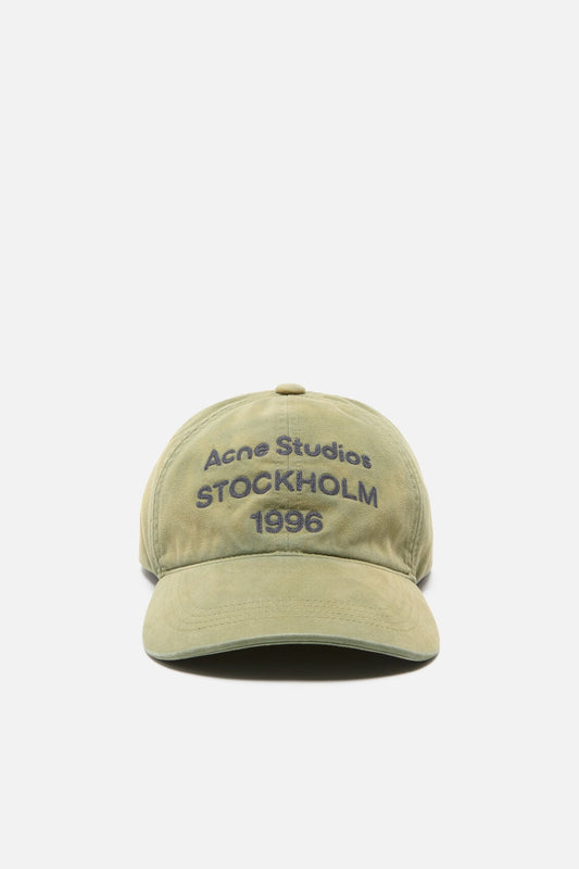 Acne Studios Logo cap - Olive green