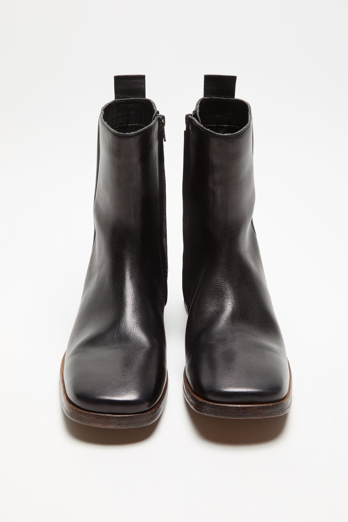 Acne Studios Leather ankle boot - Black