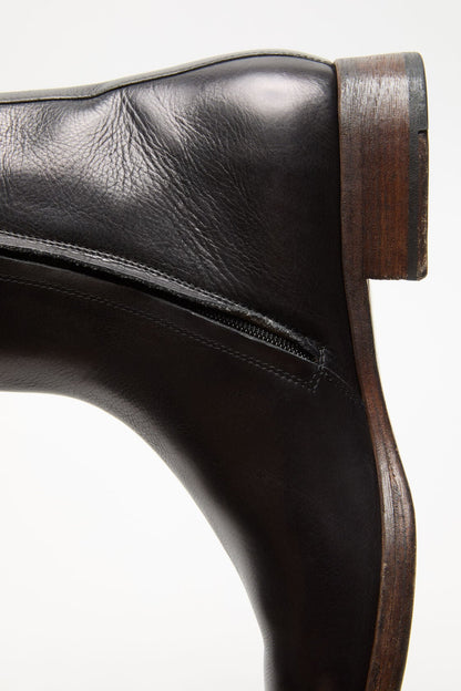 Acne Studios Leather ankle boot - Black