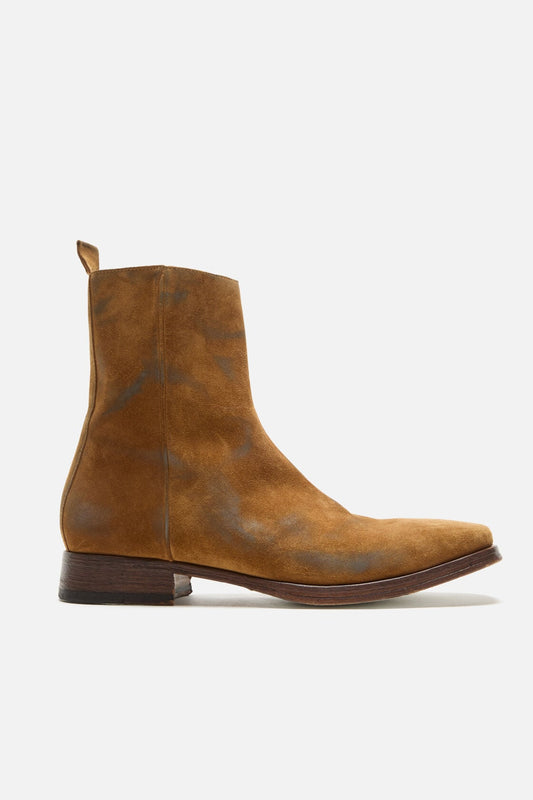 Acne Studios Suede ankle boots - Sand beige
