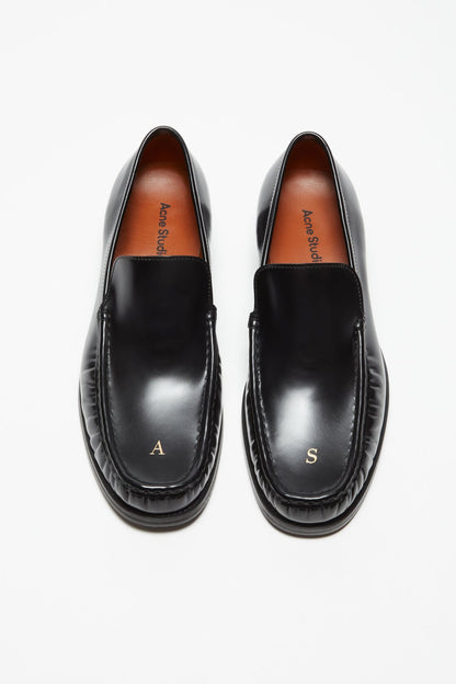 Acne Studios Leather loafers - Black