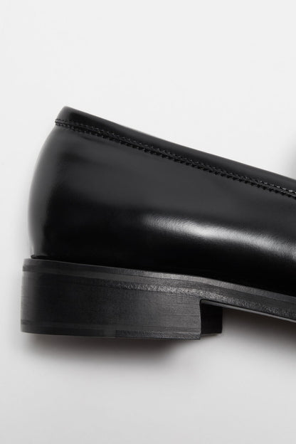 Acne Studios Leather loafers - Black