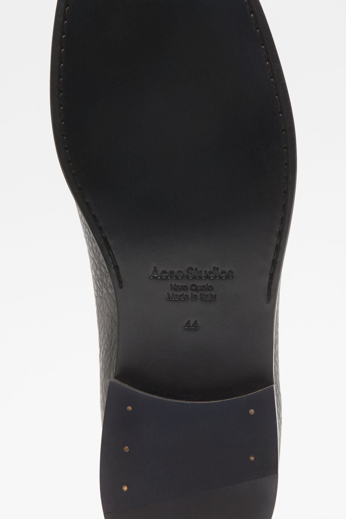 Acne Studios Leather loafers - Black