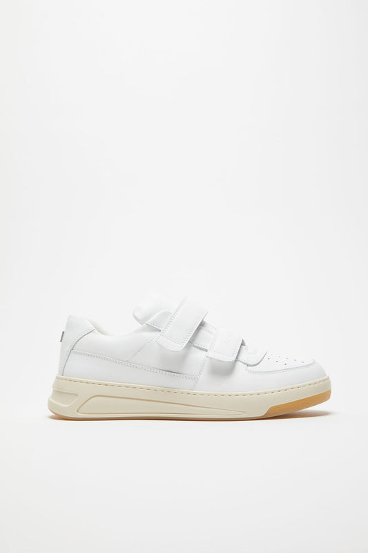 Acne Studios Velcro strap sneakers - Optic white/ecru
