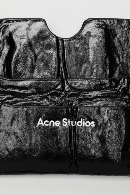 Acne Studios Leather card holder - Black
