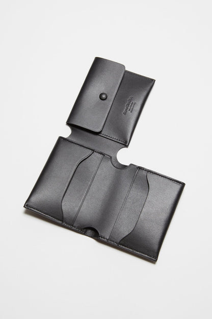 Acne Studios Leather trifold wallet - Black