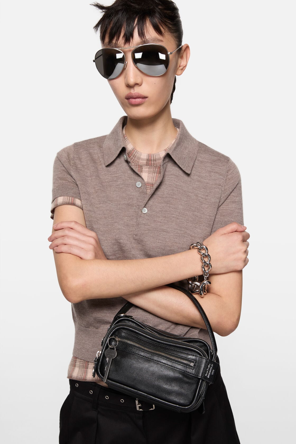 Acne Studios Chunky chain bracelet - Silver