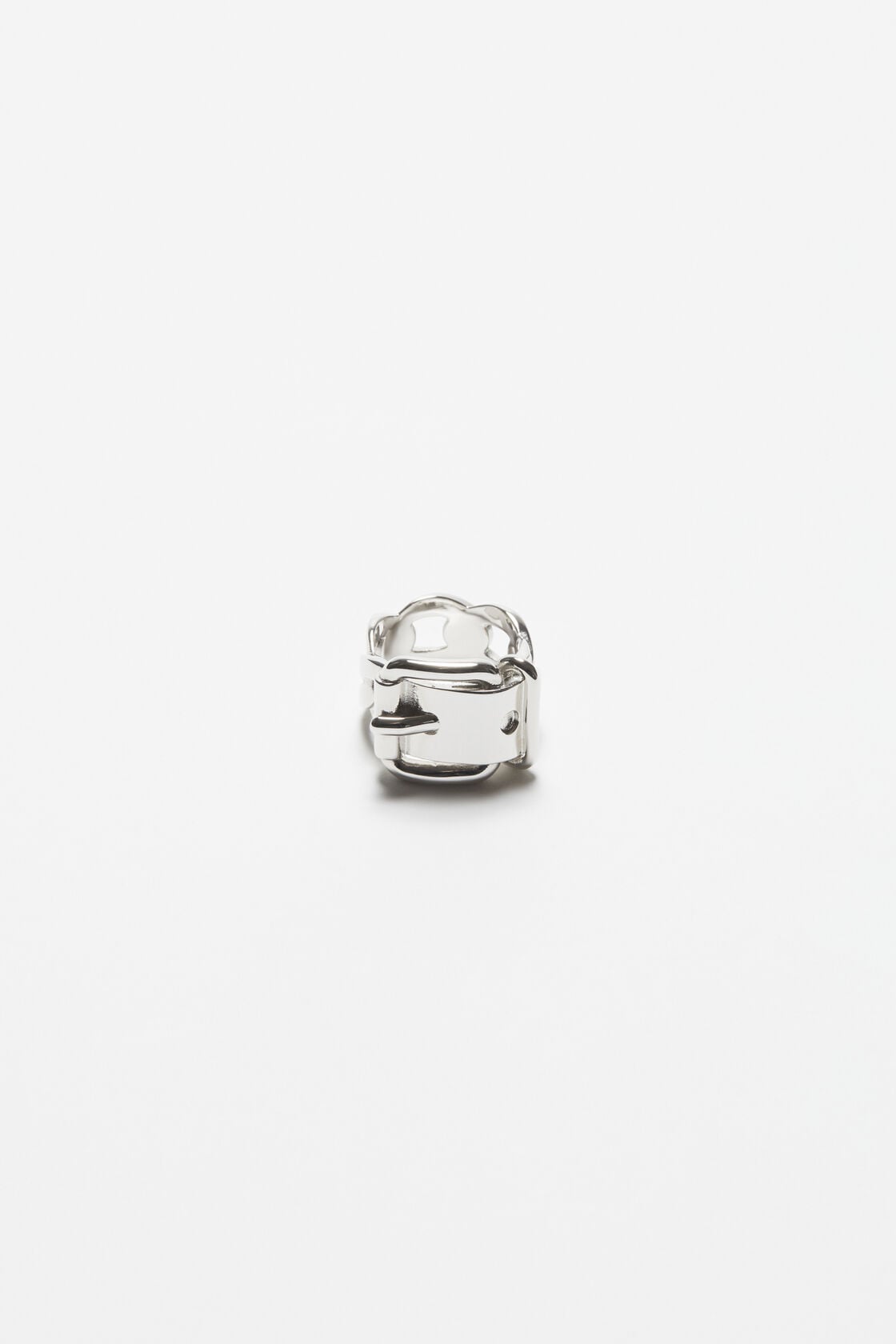 Acne Studios Buckle ring - Silver