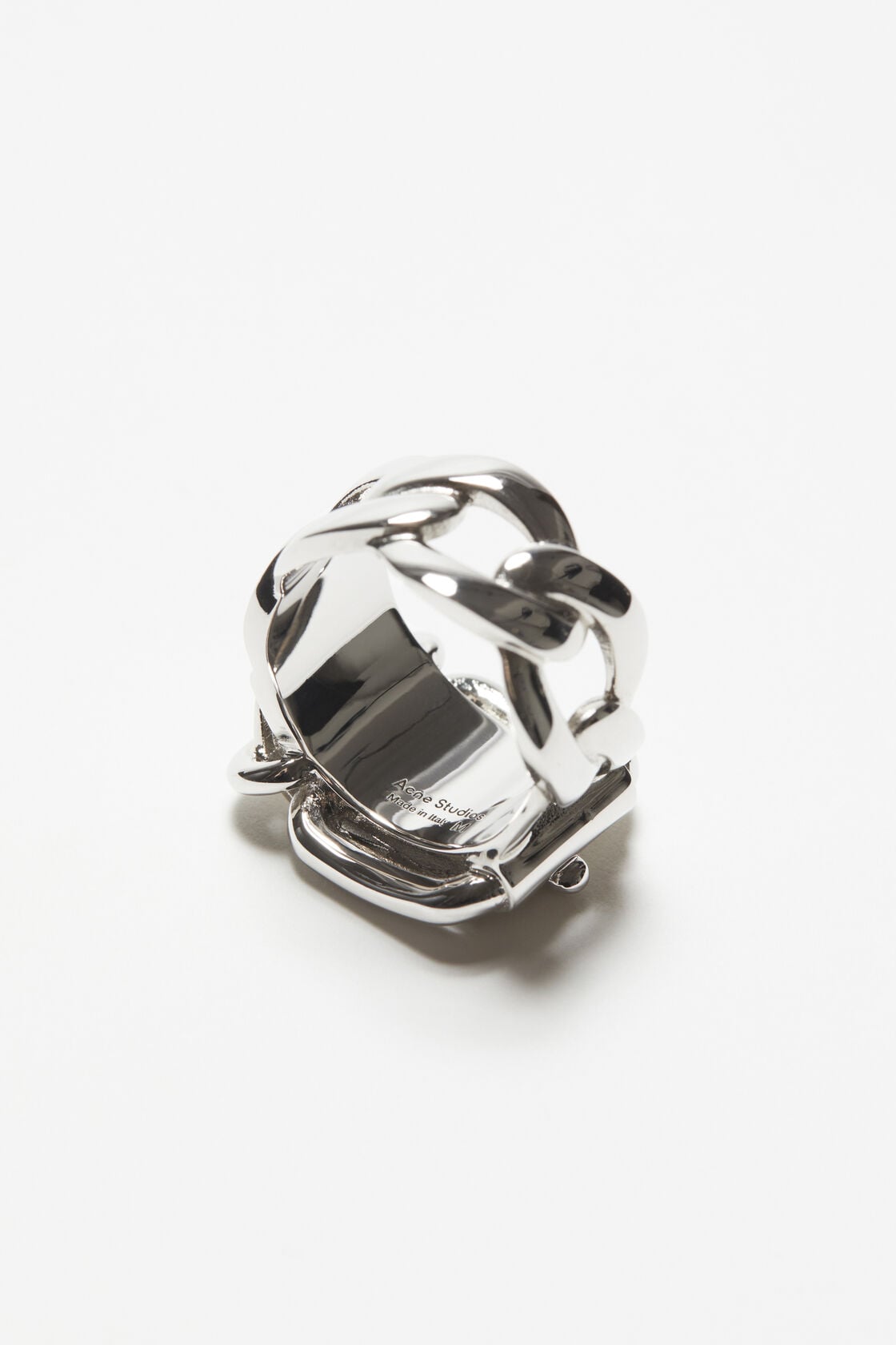 Acne Studios Buckle ring - Silver